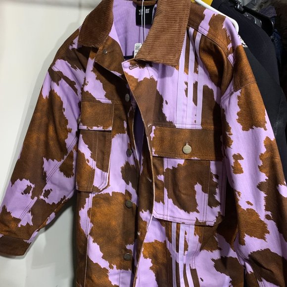 IVY PARK x Adidas Cow Print Jacket,All Products : American Fashion Style Bags On Sale